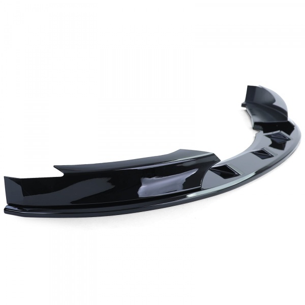 Lame avant BMW Serie 1 E82 E88 11-13 pour M - noir brillant