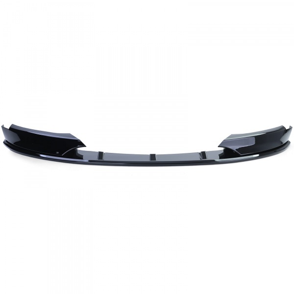 Lame avant BMW Serie 1 E82 E88 11-13 pour M - noir brillant
