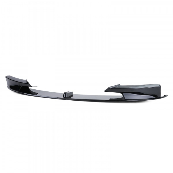 Spoiler lame de pare choc - BMW Serie 3 F30 F31 -11-19 - look mperf 1 piece - noir brillan