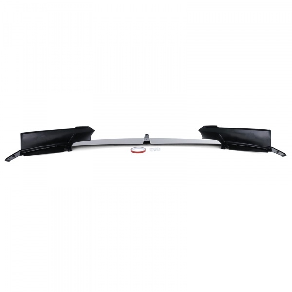 Spoiler lame de pare choc - BMW Serie 3 F30 F31 -11-19 - look mperf 1 piece - noir brillan