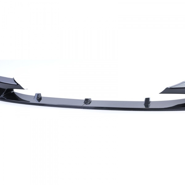 Spoiler lame de pare choc - BMW Serie 3 F30 F31 11-18  - look mperf - noir carbone