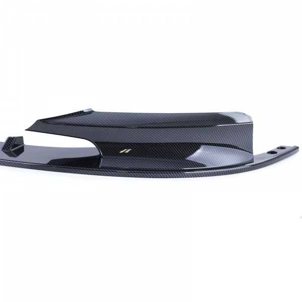 Spoiler lame de pare choc - BMW Serie 3 F30 F31 11-18  - look mperf - noir carbone