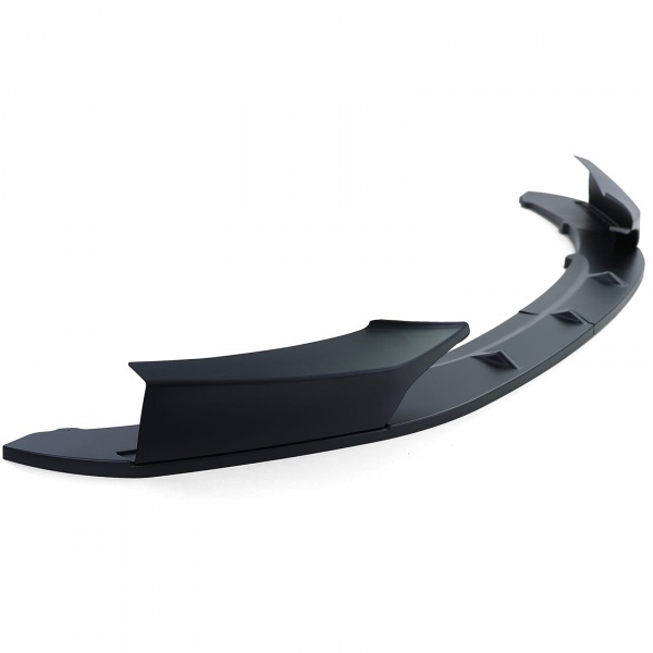 Spoiler lame de pare choc - BMW Serie 1 F20 F21 10-14 - look mperf - noir mat