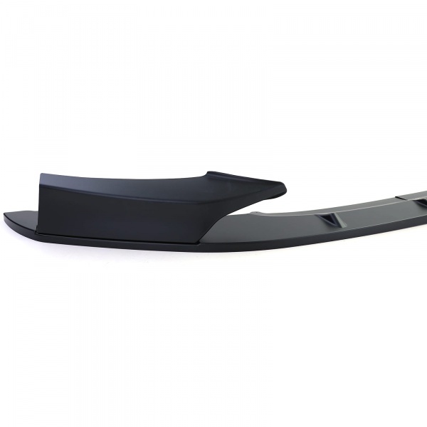 Spoiler lame de pare choc - BMW Serie 1 F20 F21 10-14 - look mperf - noir mat