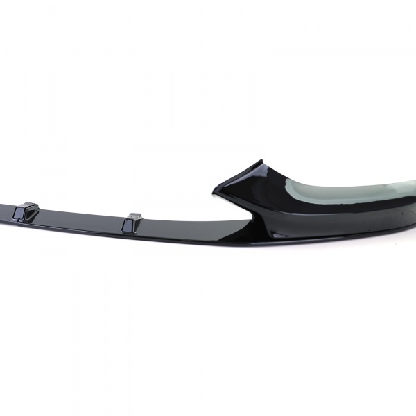 Spoiler lame de pare choc - BMW Serie 1 F20 F21 LCI 15-19 - look mperf - noir brillant