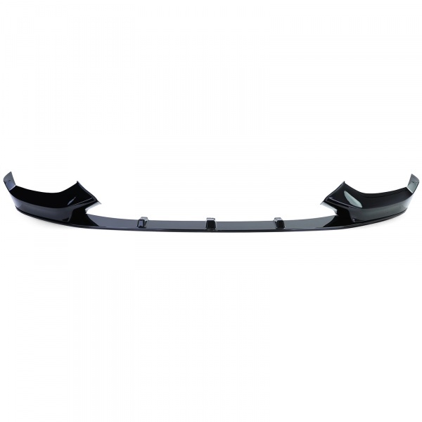 Spoiler lame de pare choc - BMW Serie 1 F20 F21 LCI 15-19 - look mperf - noir brillant