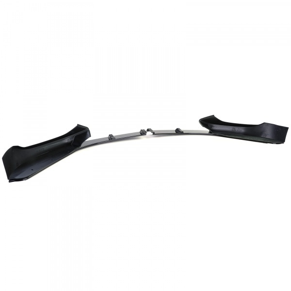 Spoiler lame de pare choc - BMW Serie 1 F20 F21 LCI 15-19 - look mperf - noir brillant