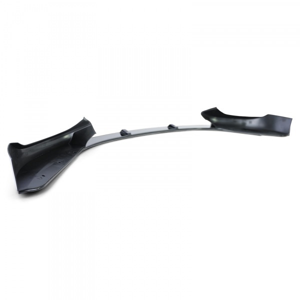 Spoiler lame de pare choc - BMW Serie 1 F20 F21 2015-19 - look mperf 1 piece - noir brilla