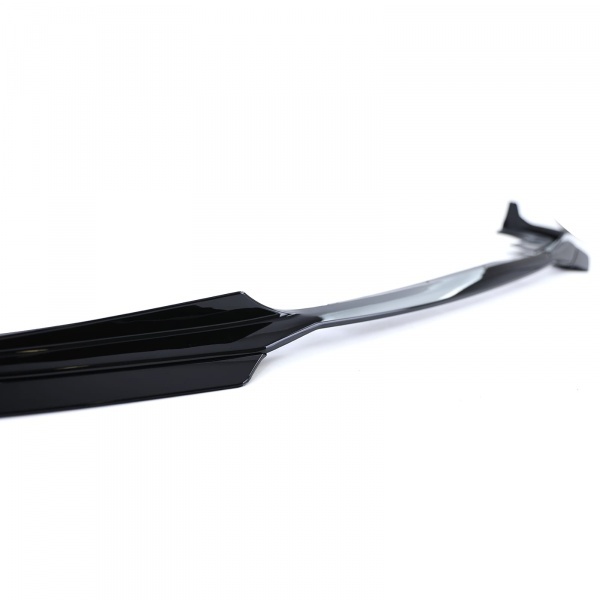Spoiler lame pare choc - BMW Serie 3 G20 G21 18-21  - look mperf - noir brillant