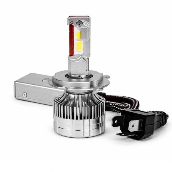 2 Ampoules LED M-Tech All Weather Adaptive Bluetooth H4 - 2800K - 6500K - Blanc pur