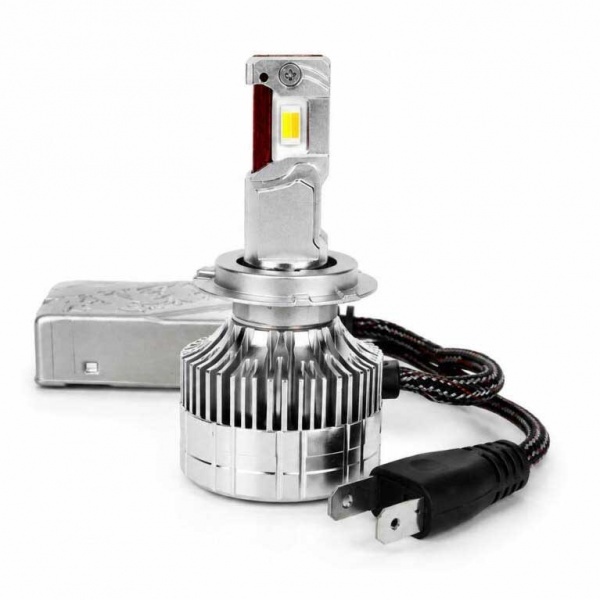 2 Ampoules LED M-Tech All Weather Adaptive Bluetooth H7 - 2800K - 6500K - Blanc pur