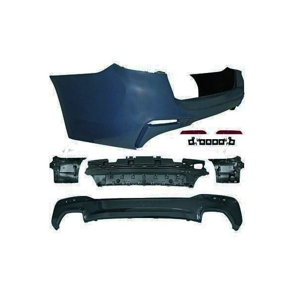 Pare choc arriere BMW Serie 5 G31 touring 17-20 look M-tech
