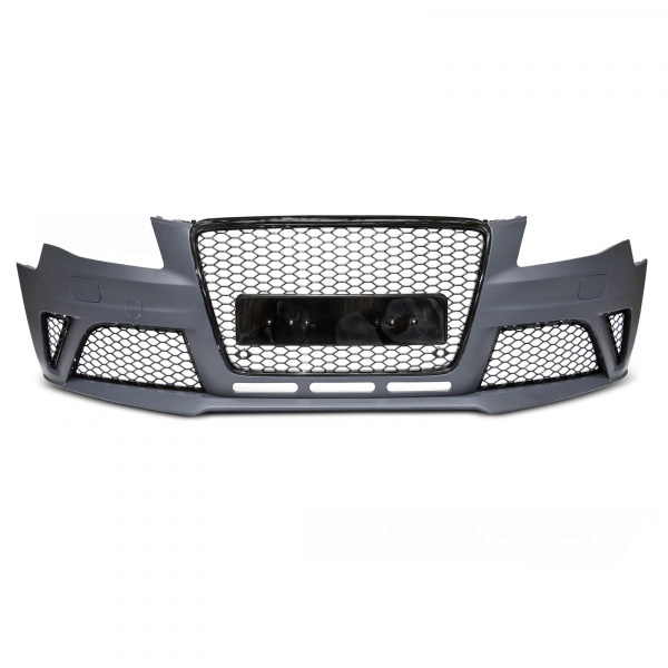 Pare choc avant AUDI A4 B8 phase 1 08-11 - Look RS4 - Noir