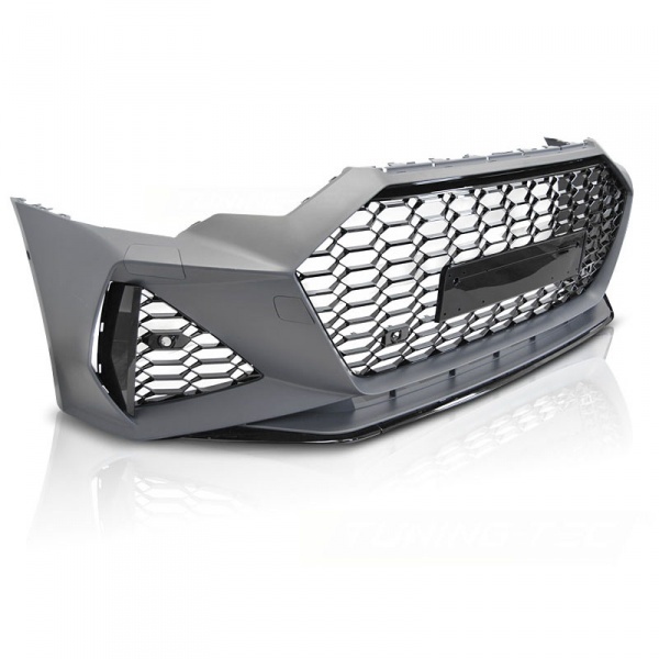 Pare choc avant look RS6  avec PDC pour Audi A6 C8 18-22