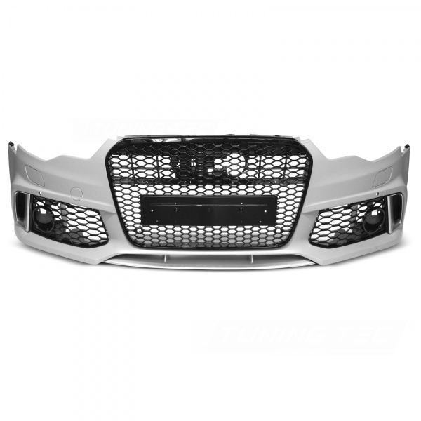 Pare choc avant AUDI A6 C7 11-14 - Look RS6 - Noir - PDC