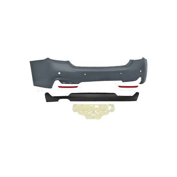 Pare choc arriere BMW Serie 4 F36 Gran coupe  look M-tech - PDC