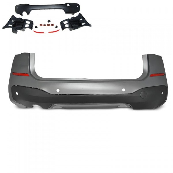 Pare choc arriere BMW X1 F48 16-20  look PACK M - PDC