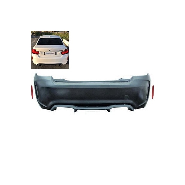 Pare choc arriere BMW Serie 2 F22 2013-2017 - look M2