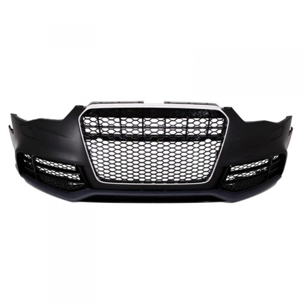 Pare choc avant AUDI A5 12-16 - Look RS5 - Noir chrome - PDC et sans