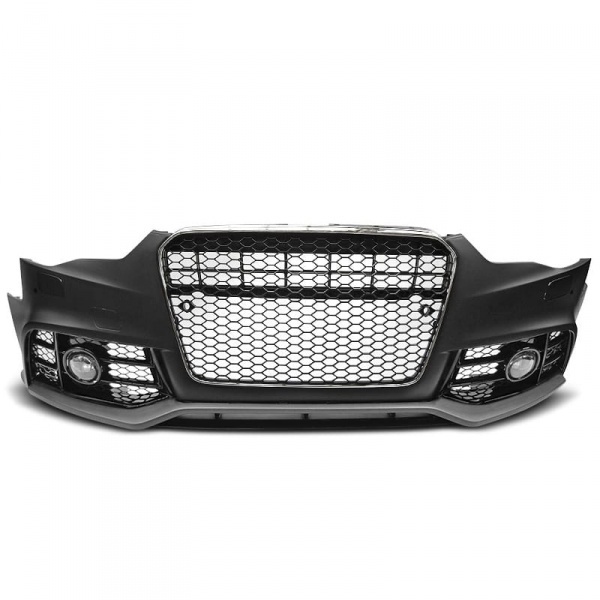 Pare choc avant AUDI A5 12-16 - Look RS5 - Noir chrome - AB - PDC