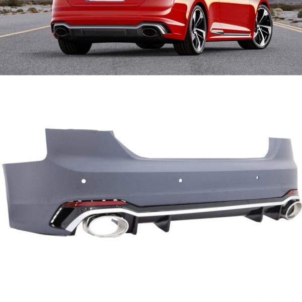 Pare choc arriere AUDI A5 F5 16-19 - Look RS5 - PDC