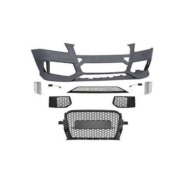 Pare choc avant AUDI Q5 12-15 - Look RSQ5 - Noir - PDC