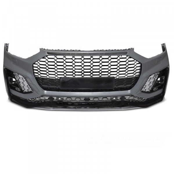 Pare choc avant AUDI Q5 20-24 - Look quattro RSQ5 - Noir