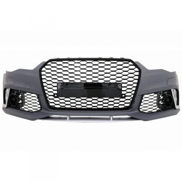Pare choc avant AUDI A6 C7 11-14 - Look RS6 - Noir