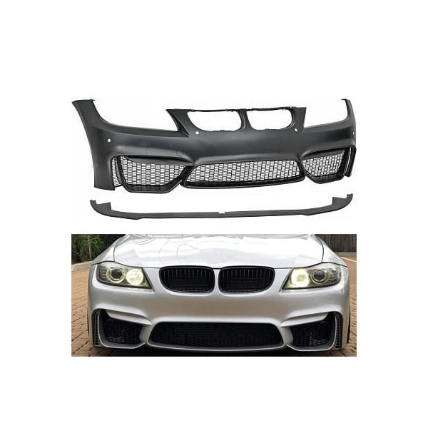 Pare choc avant BMW Serie 3 E90 E91 LCI 09-12 look M4 - PDC