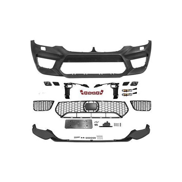 Pare choc avant BMW Serie 5 G30 G31 - 17-20 look M5 avec lame