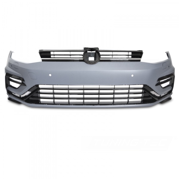 Pare choc avant look R avec PDC pour Volkswagen Golf 7 13-17