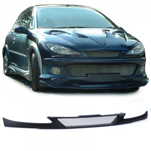 Grille Calandre Pare choc avant Peugeot 206 206cc 98-06