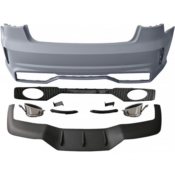 Pare choc arriere AUDI A3 8V 12-16 Berline Limousine - Look RS3