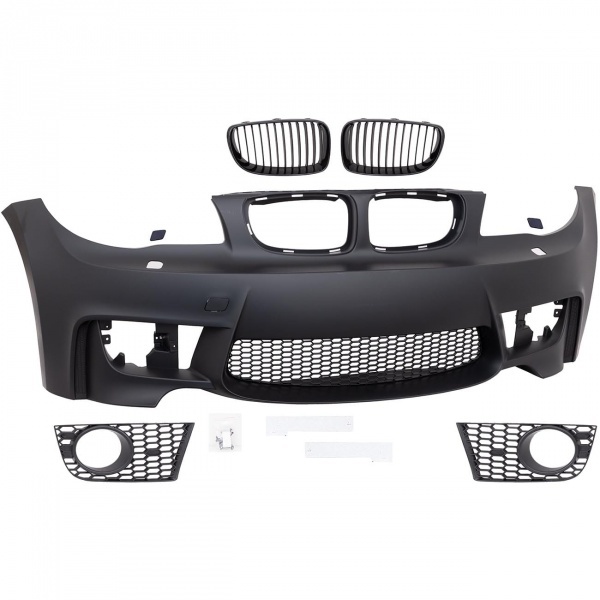 Pare choc avant BMW Serie 1 E87/E81/E82/E88 04-11 PACK 1M evo