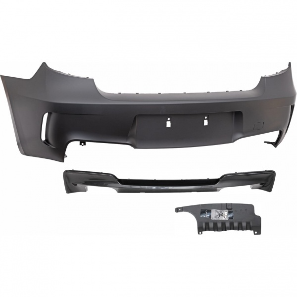 Pare choc arriere BMW Serie 1 E81 E87 04-11 look M1 sans PDC