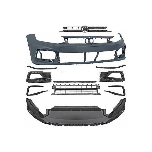 Pare choc avant VW Polo 6 AW 18-20 - look R