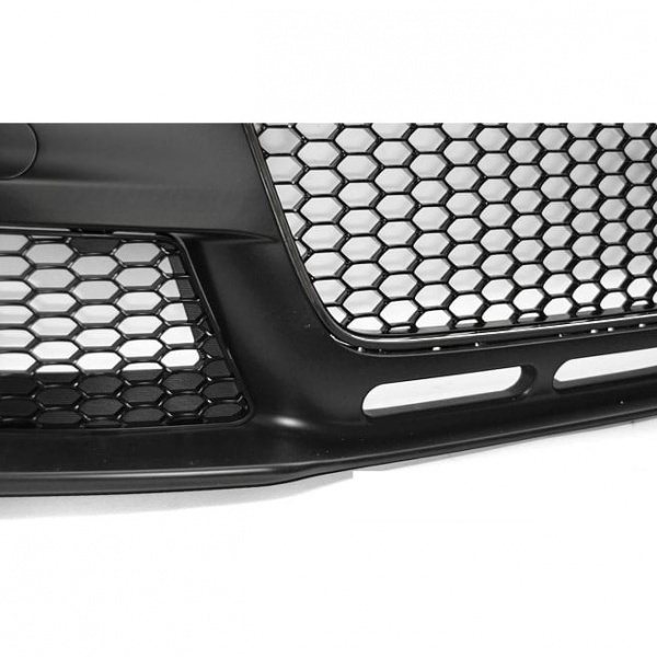 Pare choc avant AUDI A4 B8 facelift 11-15 - Look RS4 - Noir chrome - PDC