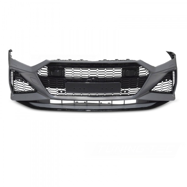 Pare choc avant AUDI A7 4K 18-23 - Look RS7 - Noir - PDC ACC Camera