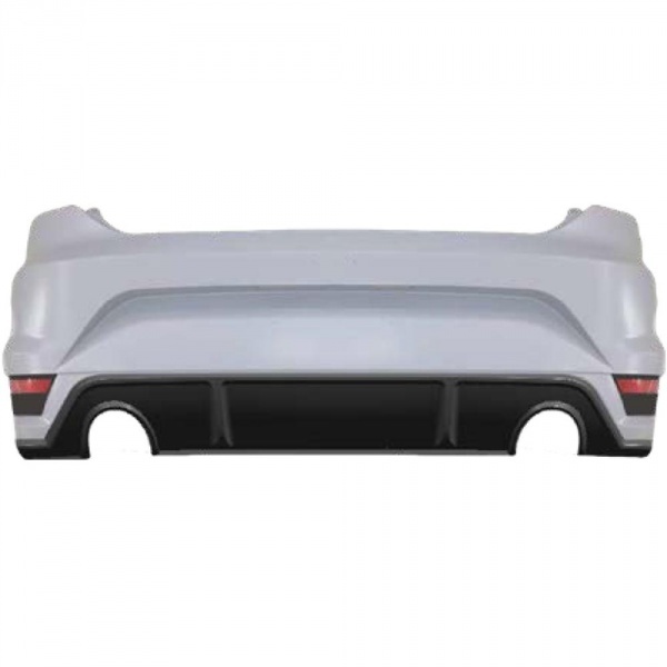 Pare choc arriere SEAT LEON 3 5F - 12-20 - look cupra