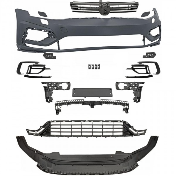Pare choc avant VW Golf 7 (VII) - phase 1 - 12-17 look R 7.5