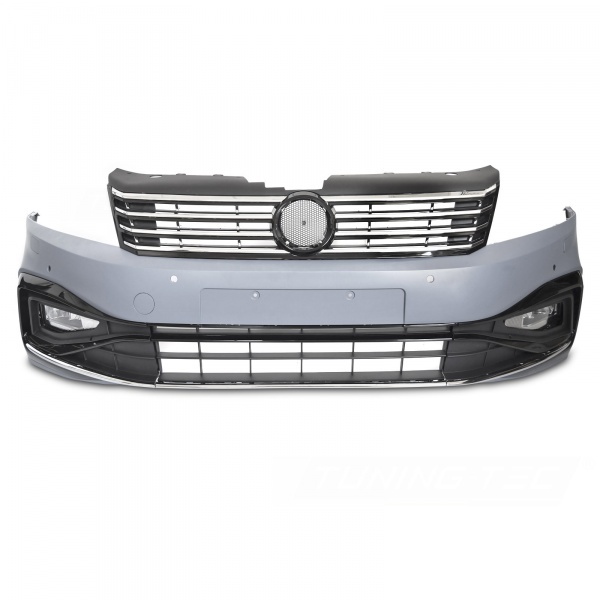Pare choc avant look R avec PDC pour Volkswagen Passat B7 10-14