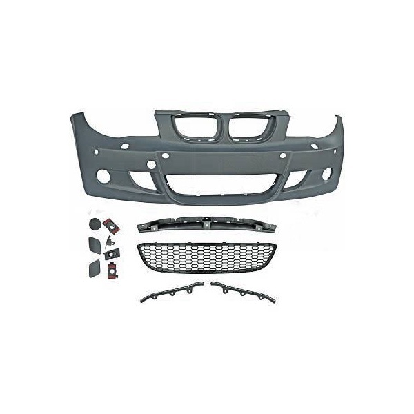 Pare choc avant BMW Serie 1 E87 04-11 look PACK M - PDC