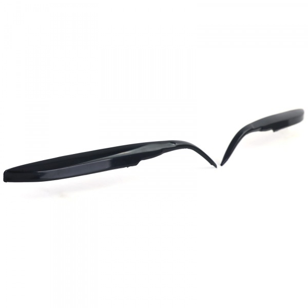 2 Paupieres de phares BMW E46 01-05 - noir