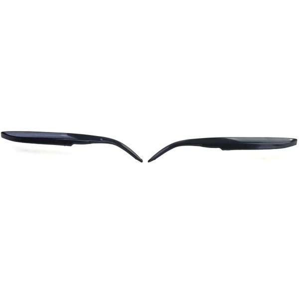 2 Paupieres de phares BMW E46 01-05 - noir