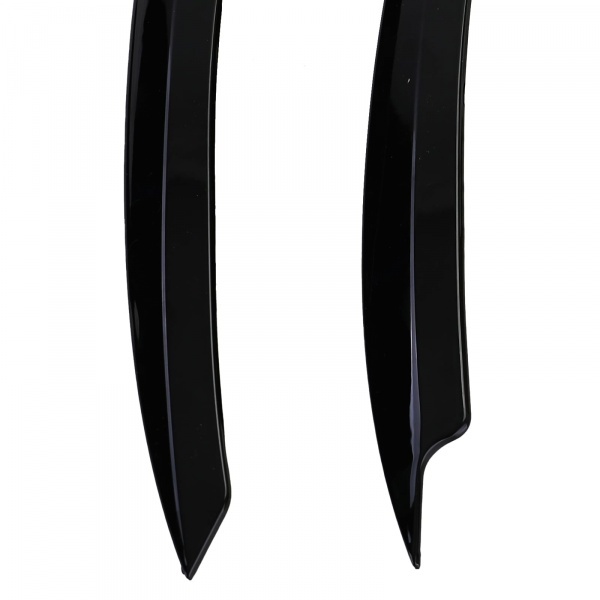 2 Paupieres de phares VW GOLF 7 12-21 - noir brillant.