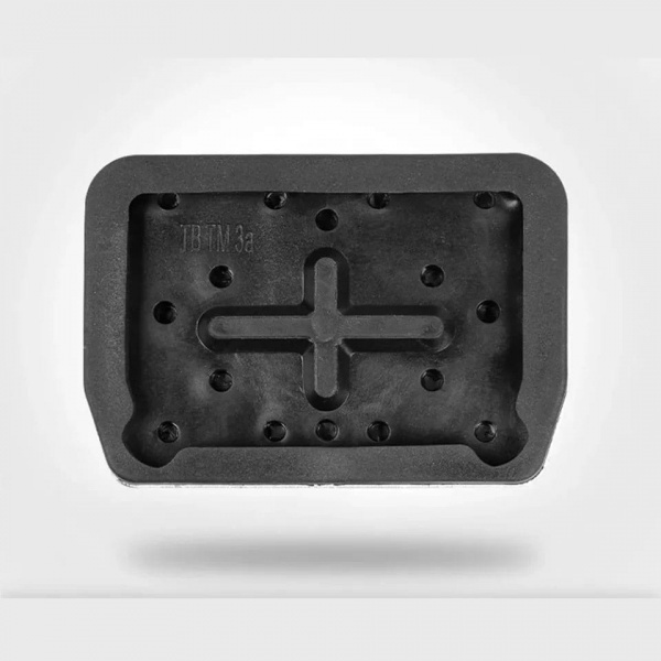 Pedales Alu look perf - Tesla Model 3/Y - 19-24 - Noir