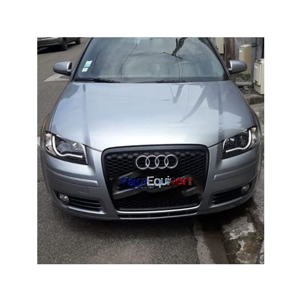 2 Phares avant AUDI A3 (8P) - LTI - Noir