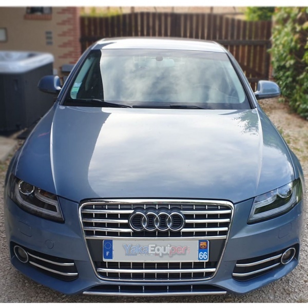 2 Phares avant AUDI A4 (B8) 07-11 - Devil Eyes - Noir
