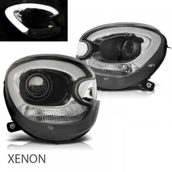 2 Phares xenon avant Mini Countryman R60 R61 LED 10-14 - Noir