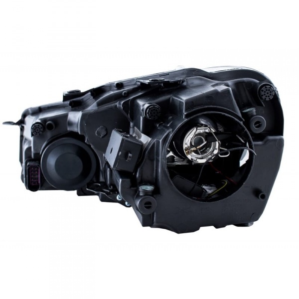 2 Phares avant VW GOLF 6 LED 08-13 look facelift G7.5 rouge - dynamiques